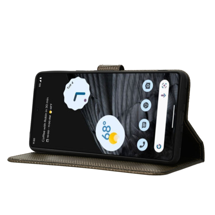 For Google Pixel 7 Pro 5G Diamond Texture Leather Phone Case