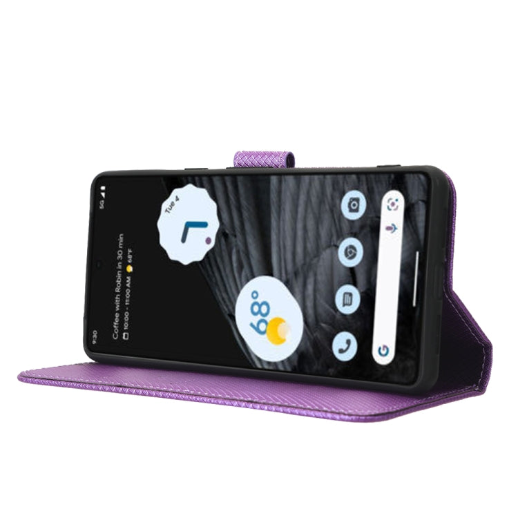For Google Pixel 7 Pro 5G Diamond Texture Leather Phone Case