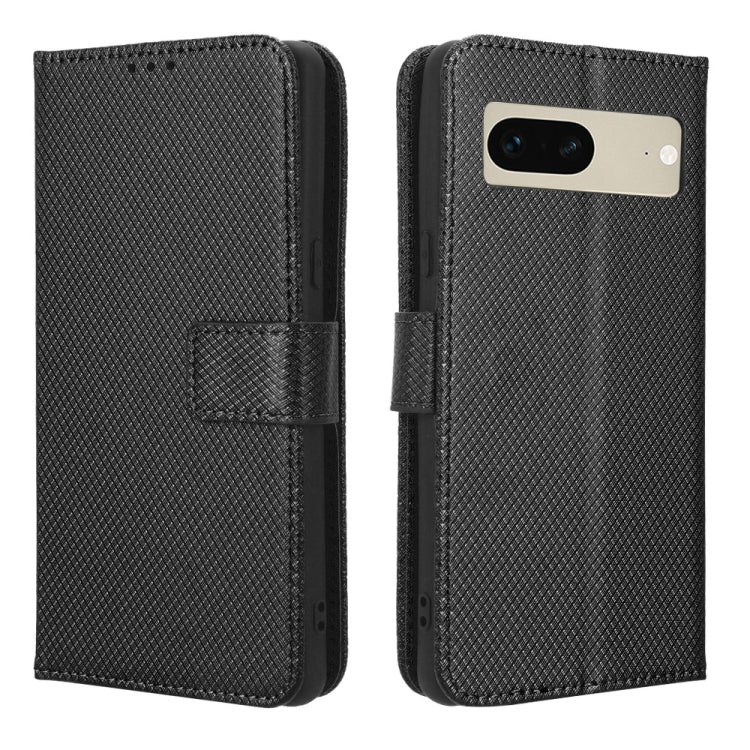 For Google Pixel 7 5G Diamond Texture Leather Phone Case