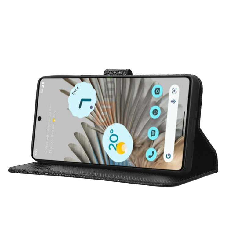 For Google Pixel 7 5G Diamond Texture Leather Phone Case