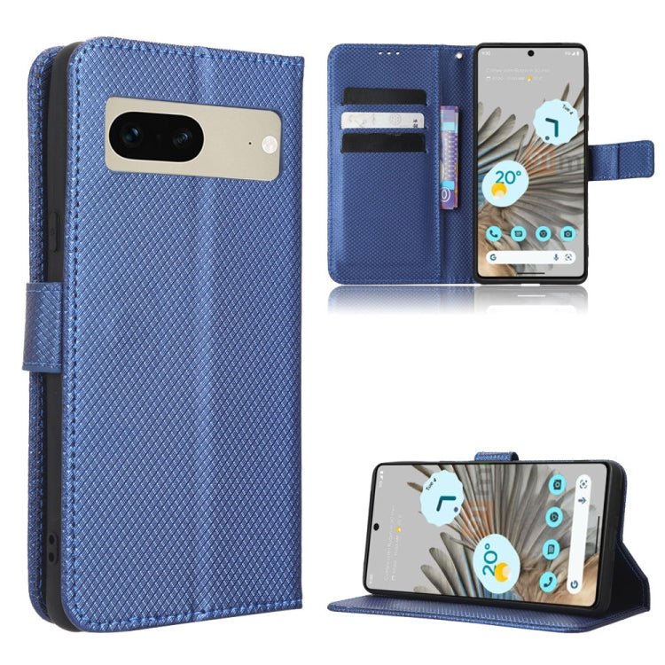 For Google Pixel 7 5G Diamond Texture Leather Phone Case