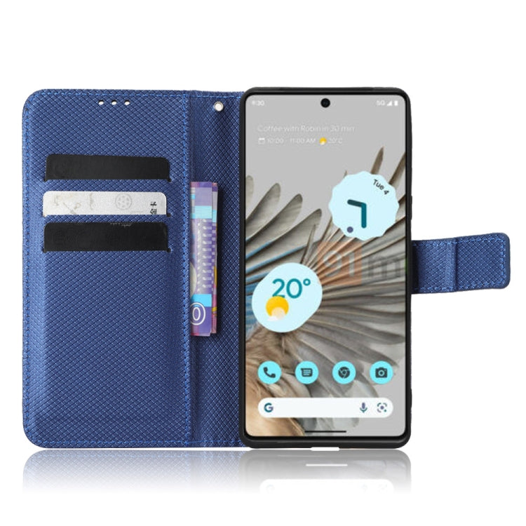 For Google Pixel 7 5G Diamond Texture Leather Phone Case