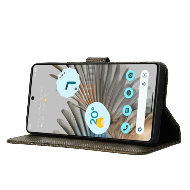 For Google Pixel 7 5G Diamond Texture Leather Phone Case