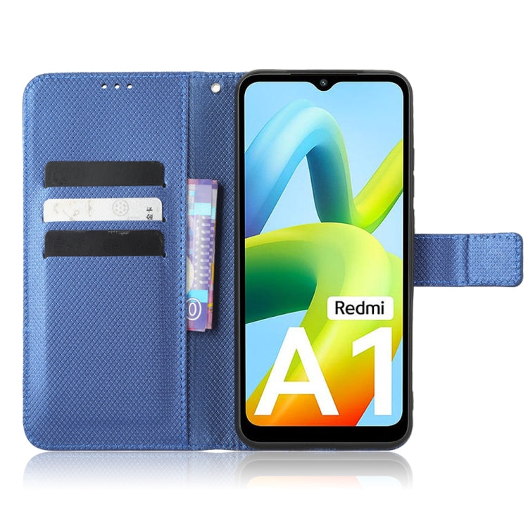 For Xiaomi Redmi A1 Diamond Texture Leather Phone Case