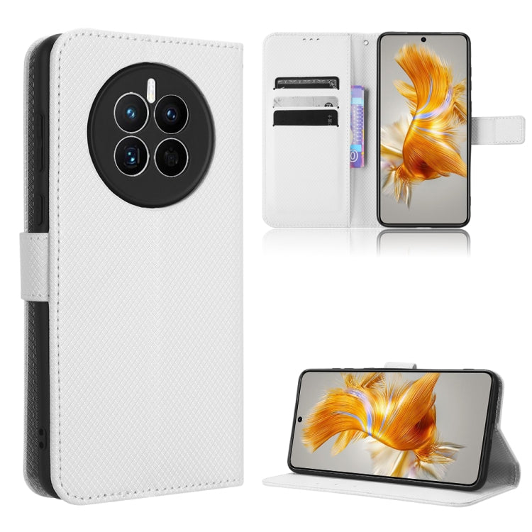 For Huawei Mate 50 Diamond Texture Leather Phone Case
