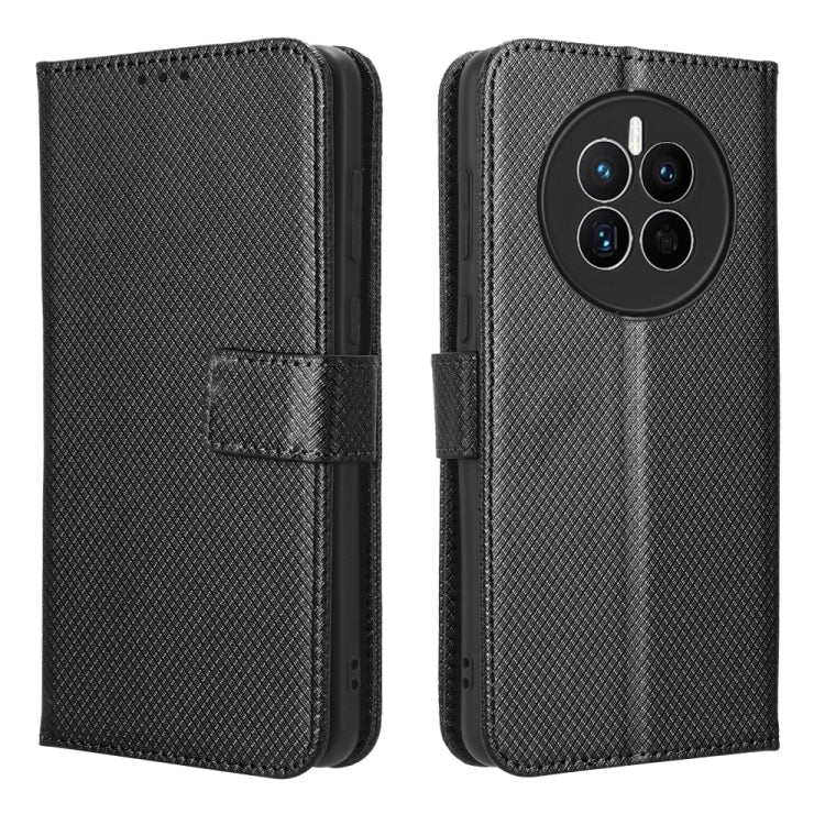 For Huawei Mate 50 Diamond Texture Leather Phone Case