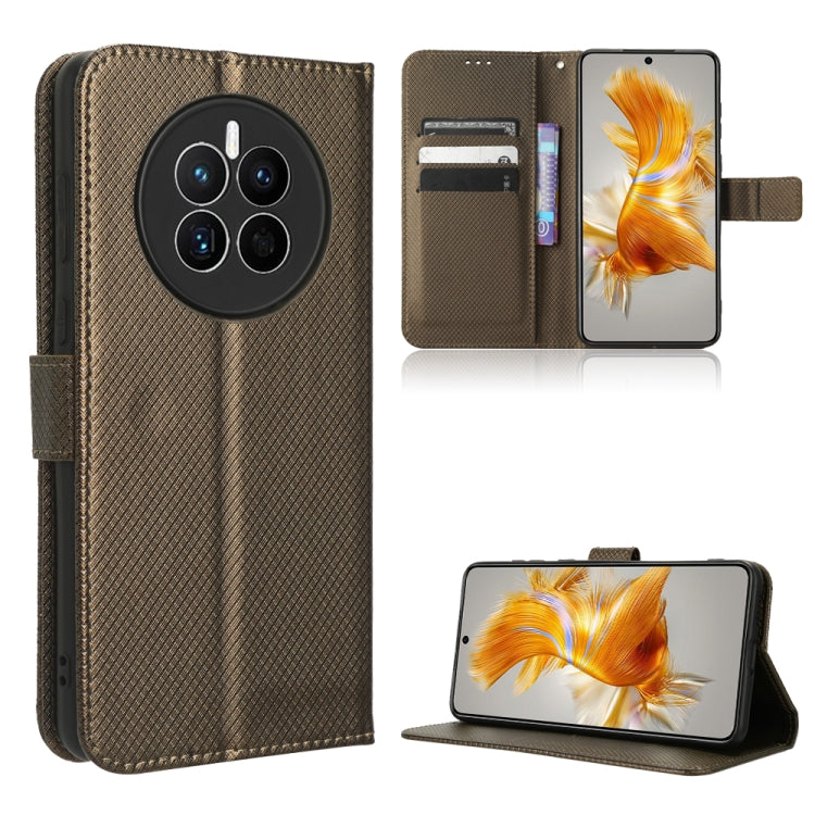 For Huawei Mate 50 Diamond Texture Leather Phone Case
