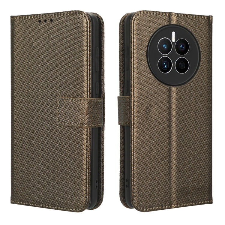 For Huawei Mate 50 Diamond Texture Leather Phone Case