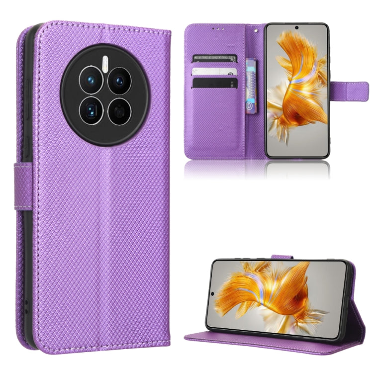 For Huawei Mate 50 Diamond Texture Leather Phone Case