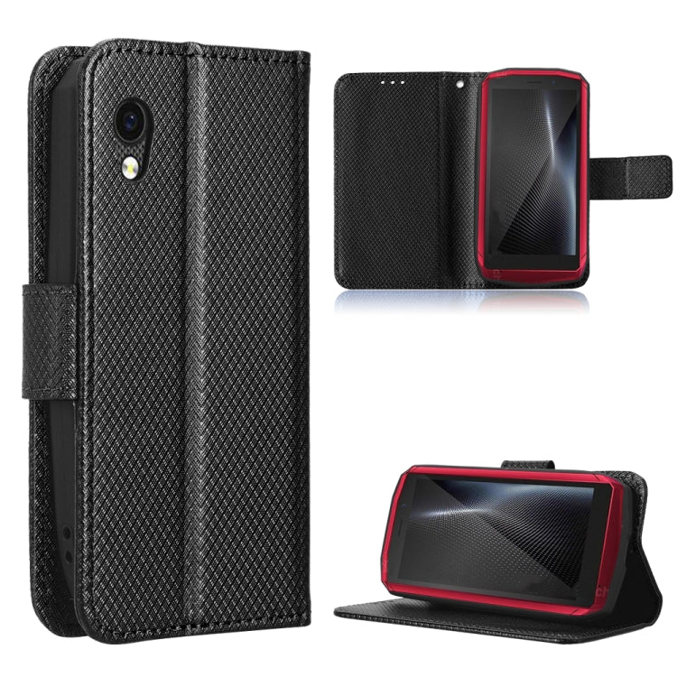 For Cubot Pocket / P50 Diamond Texture Leather Phone Case