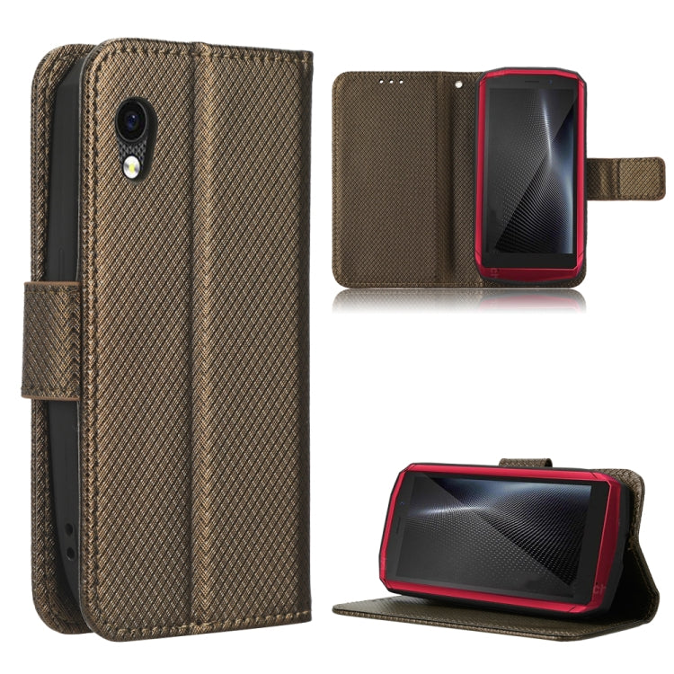 For Cubot Pocket / P50 Diamond Texture Leather Phone Case
