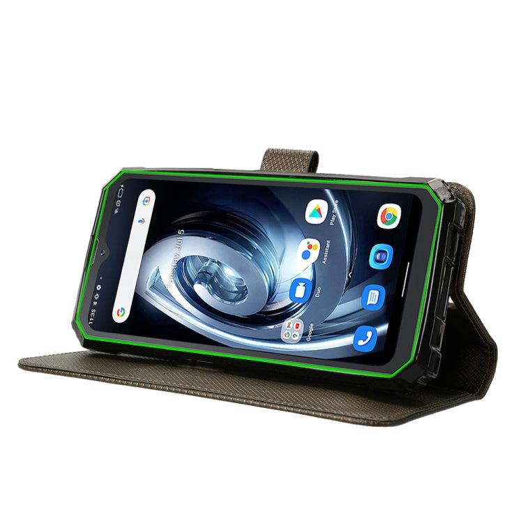 For Blackview BV7100 Diamond Texture Leather Phone Case