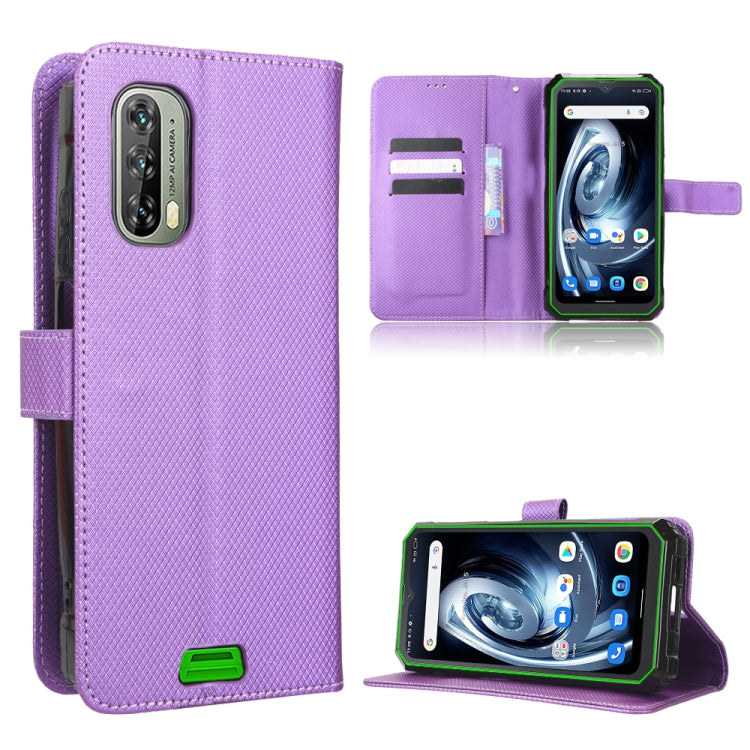For Blackview BV7100 Diamond Texture Leather Phone Case