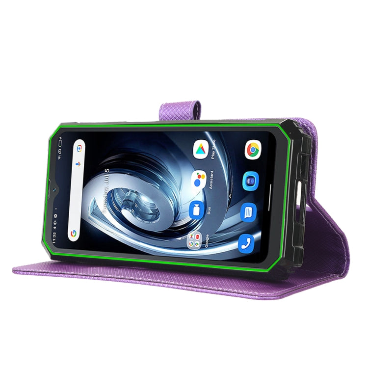 For Blackview BV7100 Diamond Texture Leather Phone Case