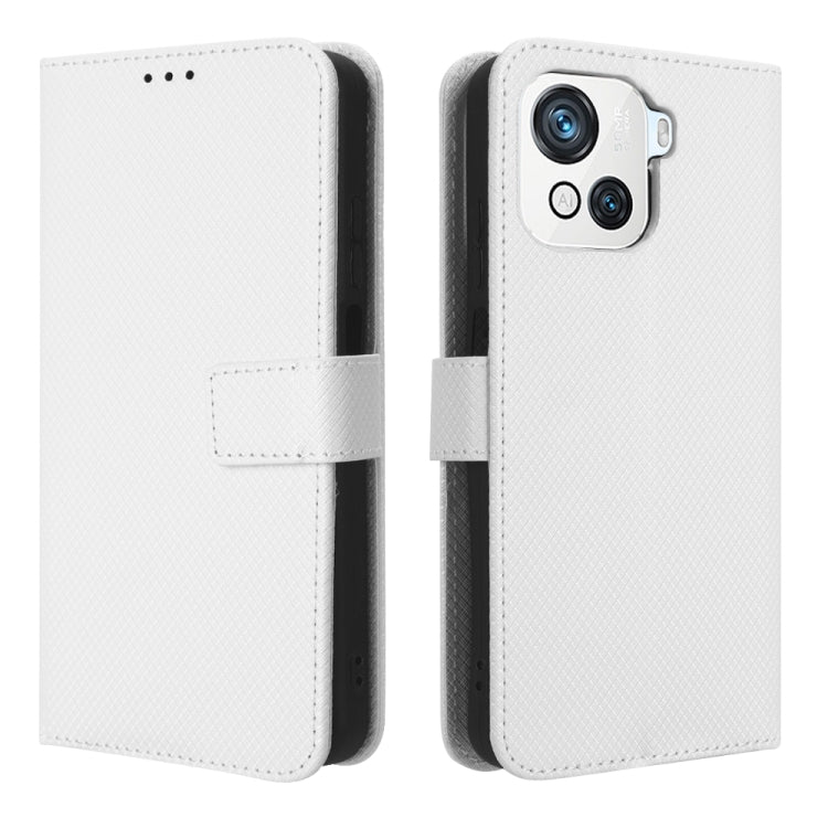 For Blackview OSCAL C80 Diamond Texture Leather Phone Case