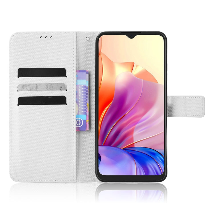 For Blackview OSCAL C80 Diamond Texture Leather Phone Case
