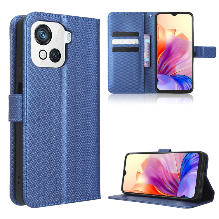 For Blackview OSCAL C80 Diamond Texture Leather Phone Case