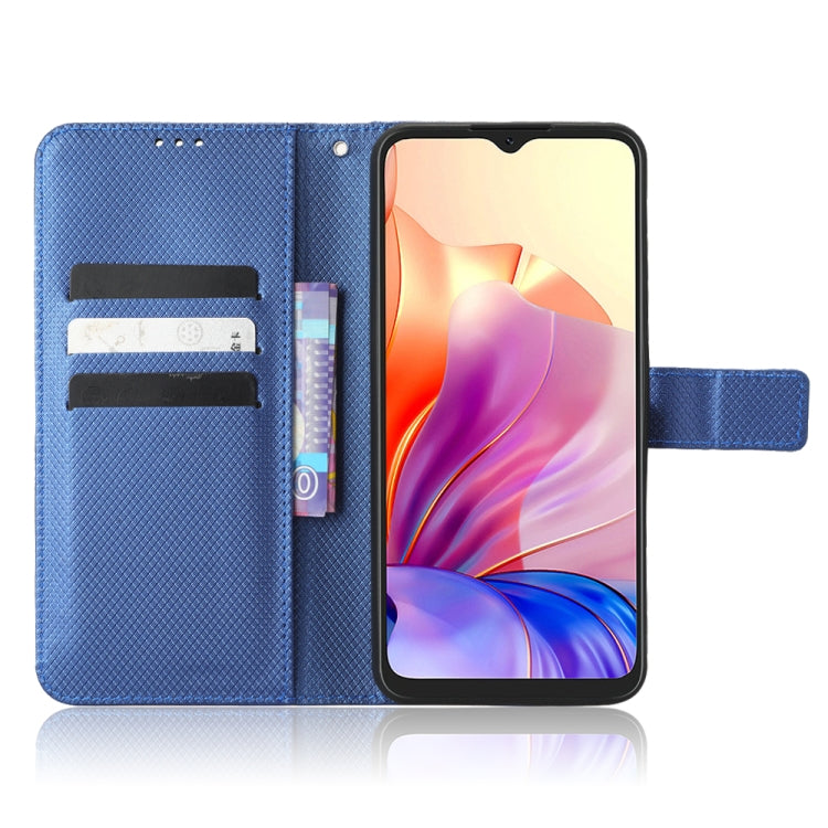 For Blackview OSCAL C80 Diamond Texture Leather Phone Case