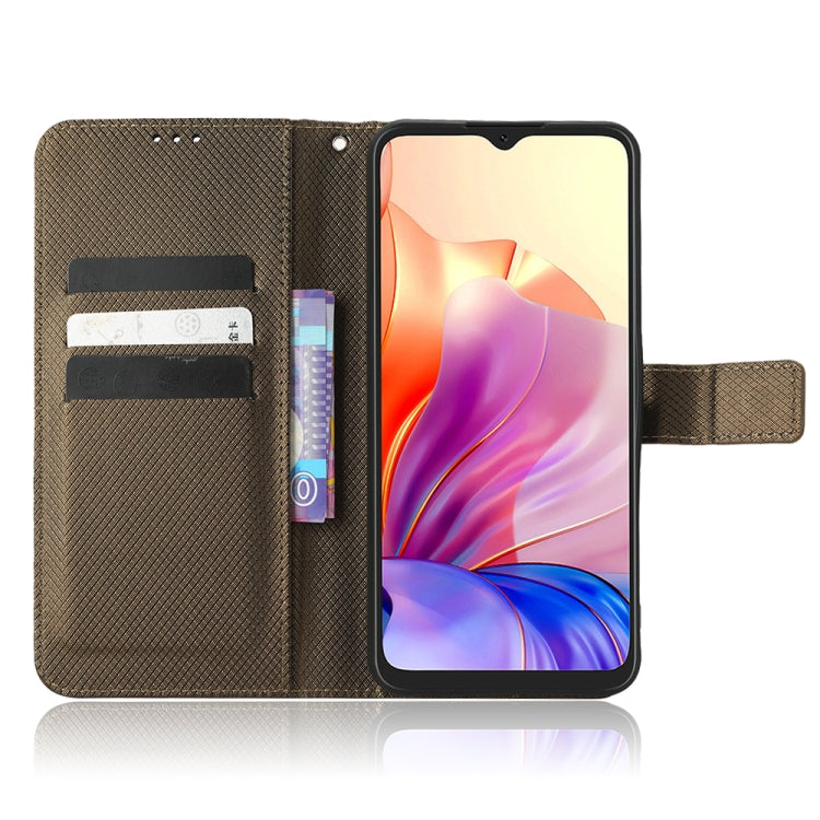 For Blackview OSCAL C80 Diamond Texture Leather Phone Case