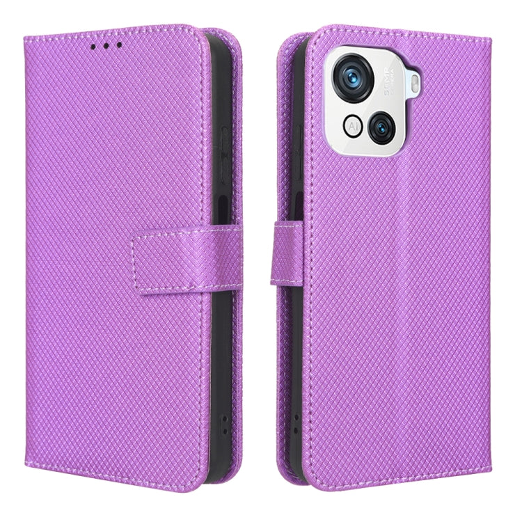 For Blackview OSCAL C80 Diamond Texture Leather Phone Case