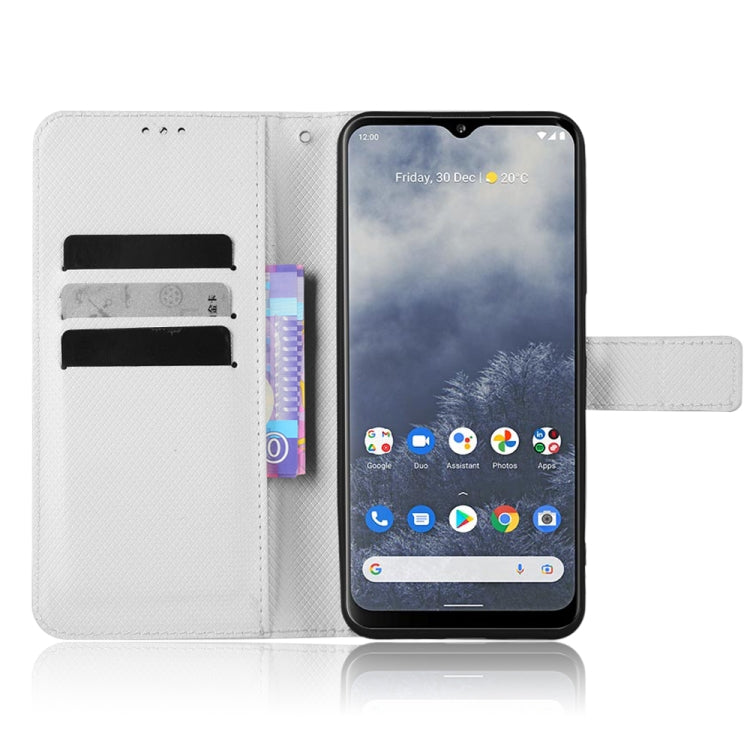 For Nokia G60 5G Diamond Texture Leather Phone Case