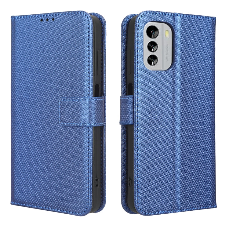 For Nokia G60 5G Diamond Texture Leather Phone Case