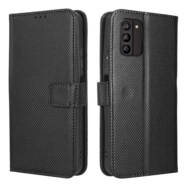 For Nokia G100 Diamond Texture Leather Phone Case
