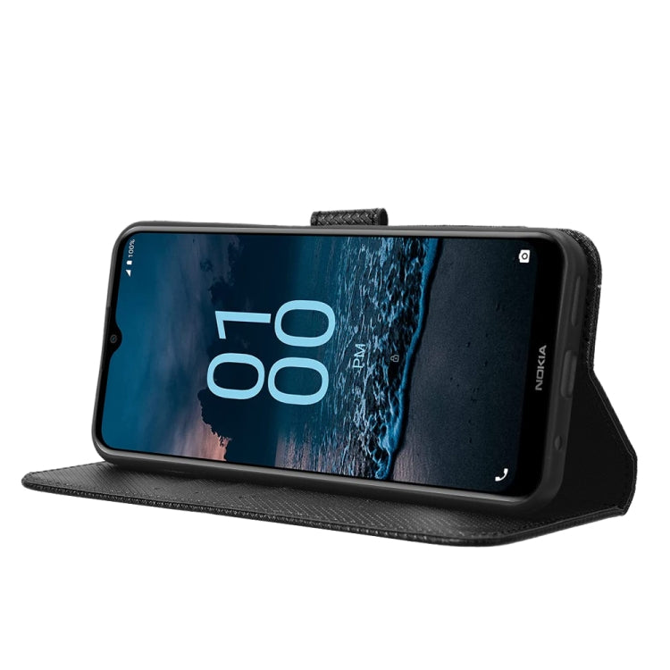 For Nokia G100 Diamond Texture Leather Phone Case