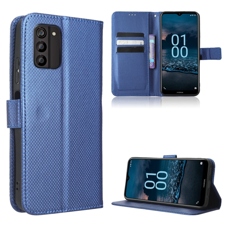 For Nokia G100 Diamond Texture Leather Phone Case