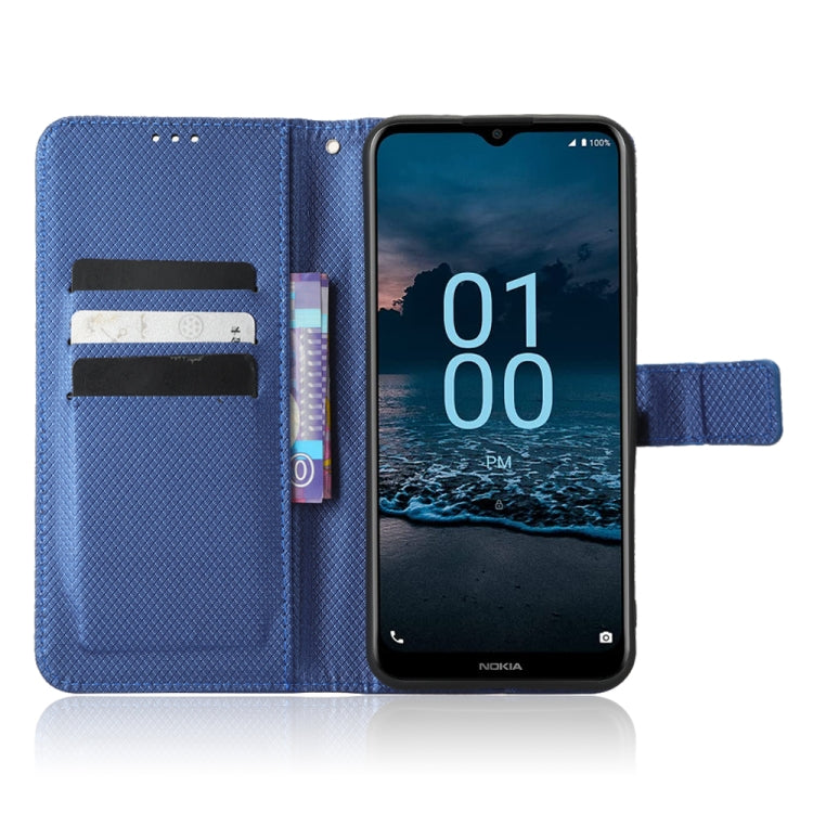For Nokia G100 Diamond Texture Leather Phone Case