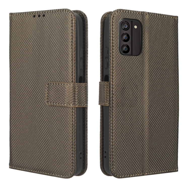 For Nokia G100 Diamond Texture Leather Phone Case