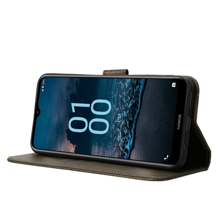 For Nokia G100 Diamond Texture Leather Phone Case