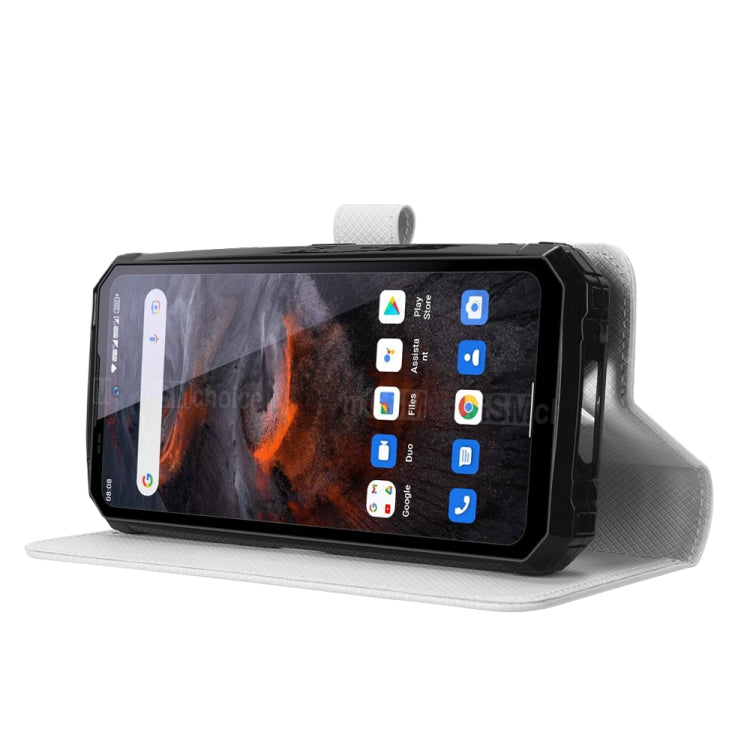 For Oukitel WP19 Diamond Texture Leather Phone Case