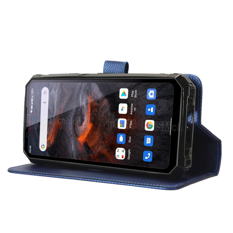 For Oukitel WP19 Diamond Texture Leather Phone Case