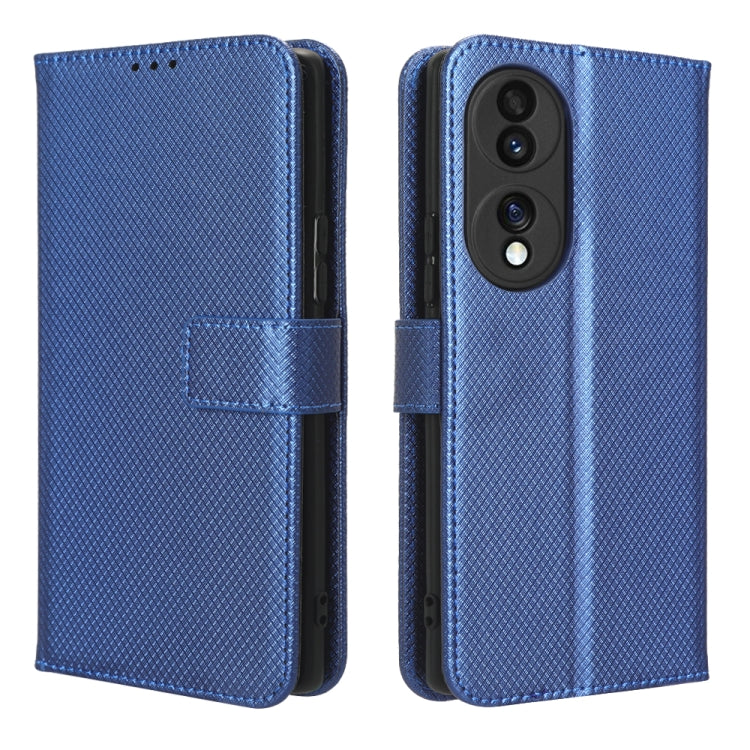 For Honor 70 5G Diamond Texture Leather Phone Case
