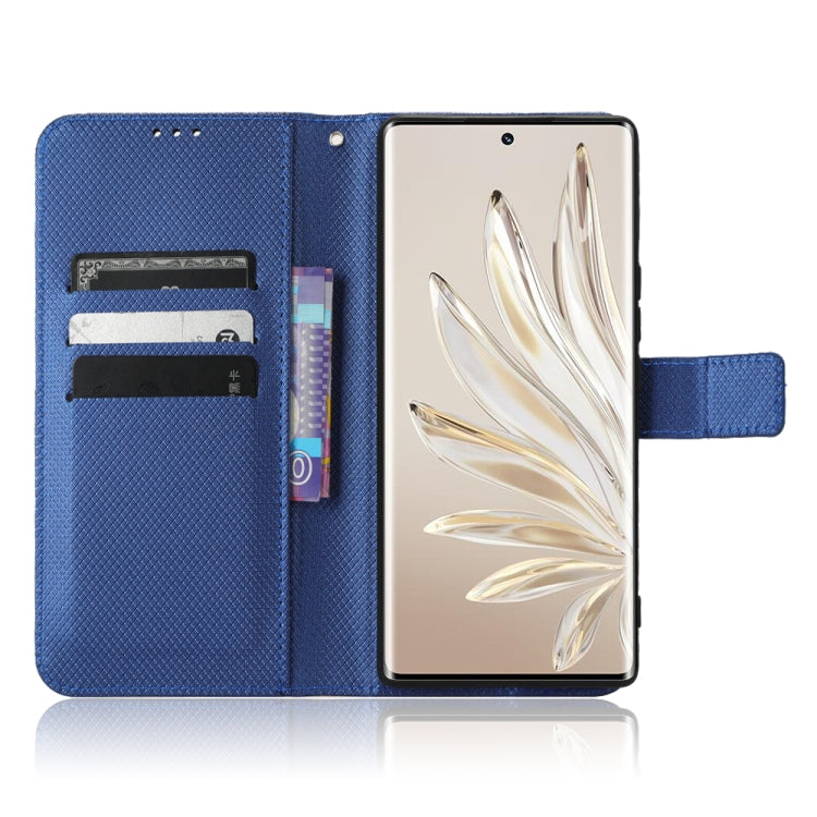 For Honor 70 5G Diamond Texture Leather Phone Case