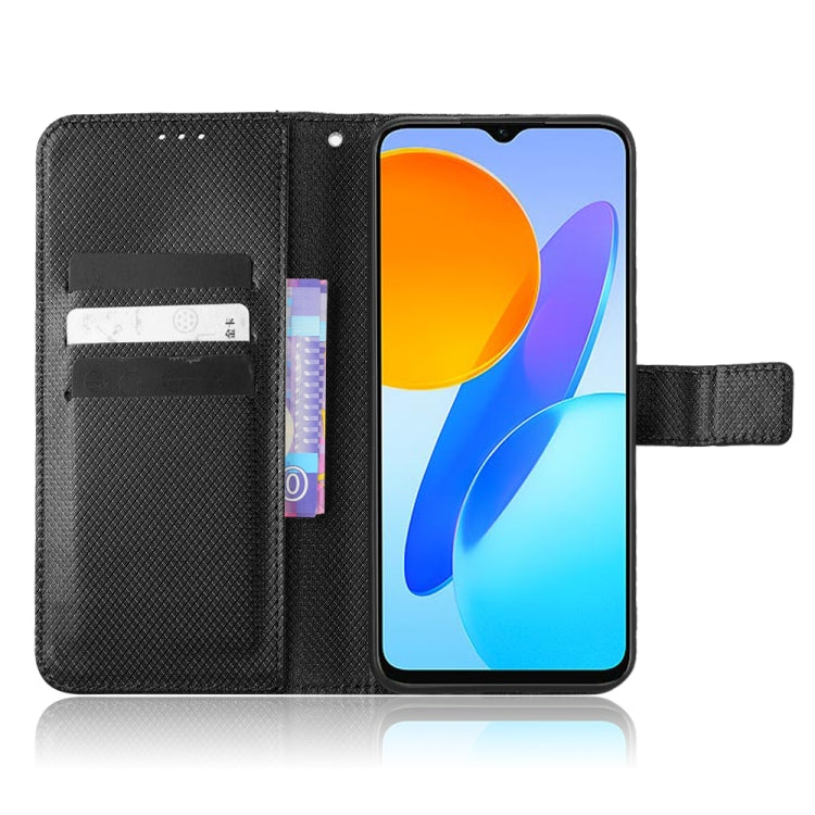 For Honor X8 5G Diamond Texture Leather Phone Case