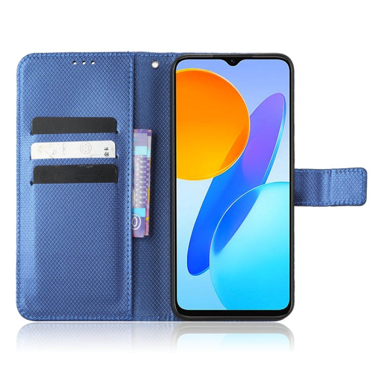 For Honor X8 5G Diamond Texture Leather Phone Case