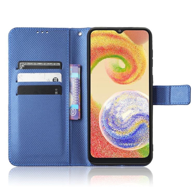 For Samsung Galaxy A04 Diamond Texture Leather Phone Case