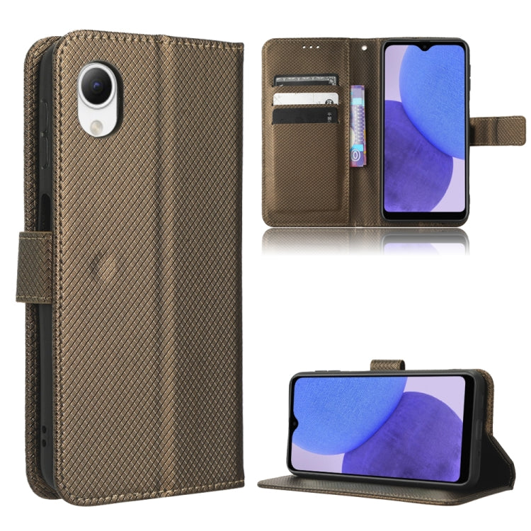 For Samsung Galaxy A23e / A23s / A23 5G JP Diamond Texture Leather Phone Case