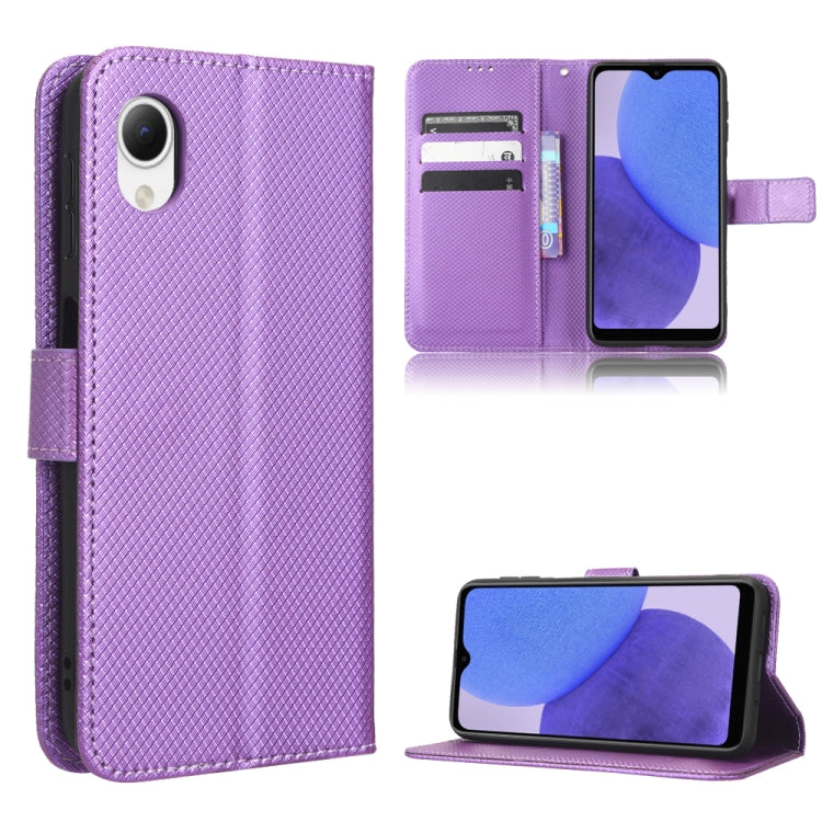 For Samsung Galaxy A23e / A23s / A23 5G JP Diamond Texture Leather Phone Case