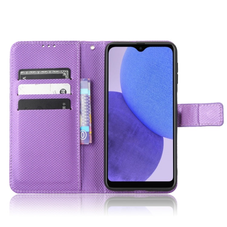 For Samsung Galaxy A23e / A23s / A23 5G JP Diamond Texture Leather Phone Case