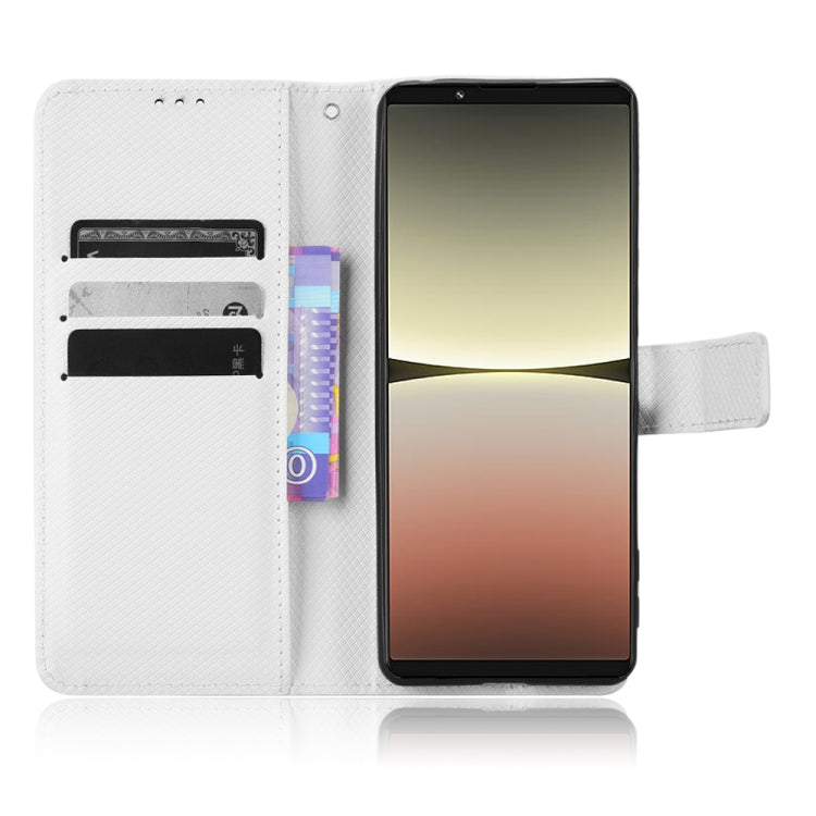 For Sony Xperia 5 IV Diamond Texture Leather Phone Case