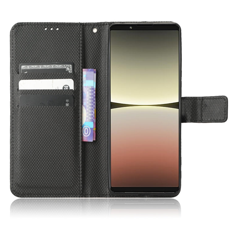 For Sony Xperia 5 IV Diamond Texture Leather Phone Case