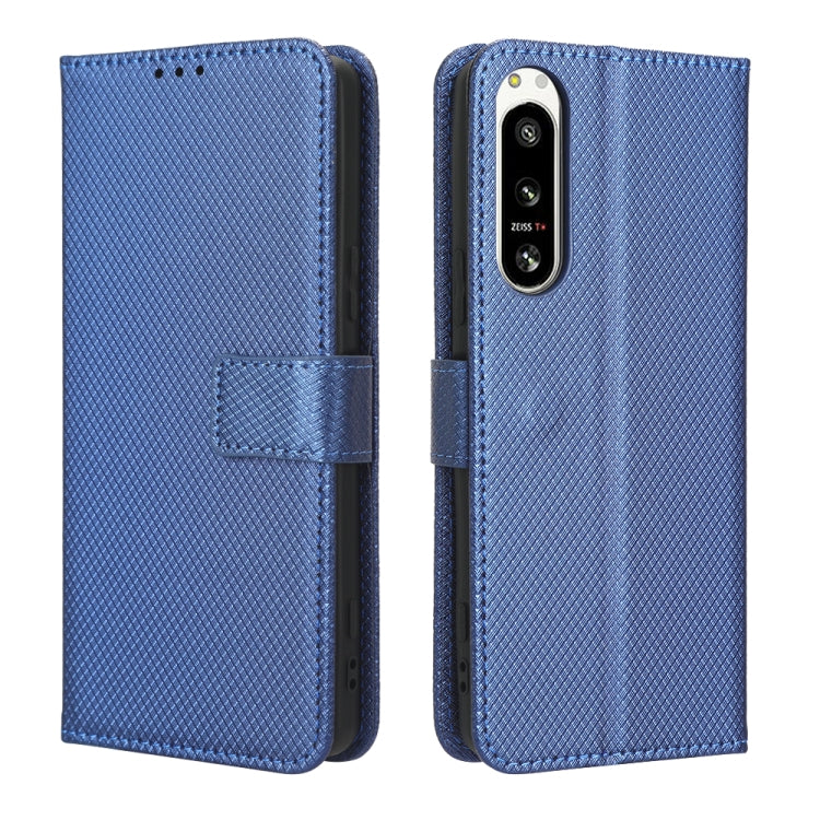 For Sony Xperia 5 IV Diamond Texture Leather Phone Case
