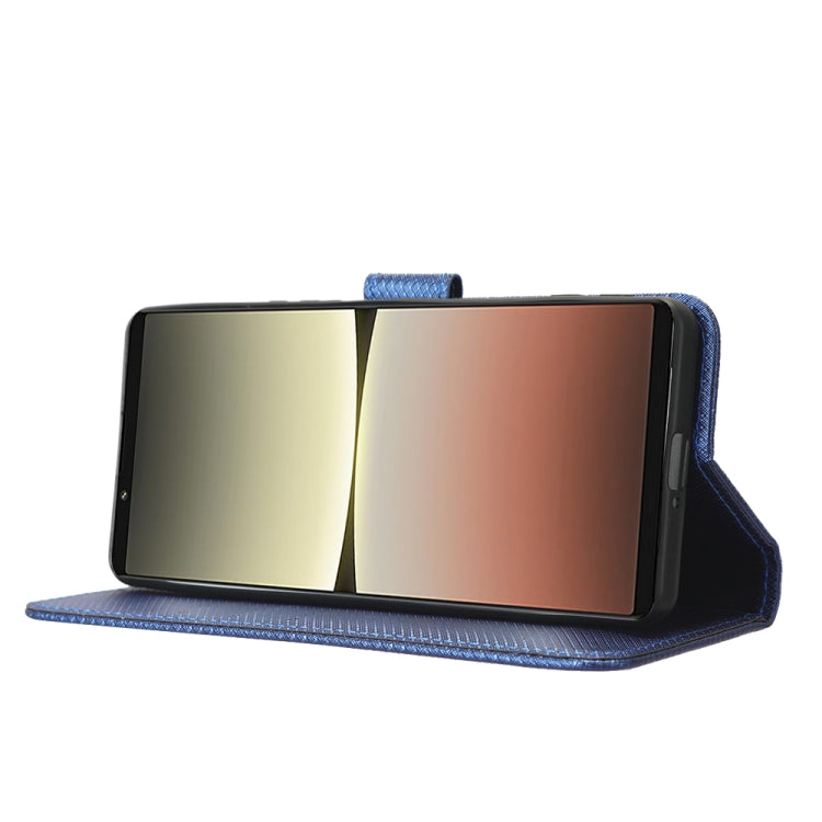 For Sony Xperia 5 IV Diamond Texture Leather Phone Case