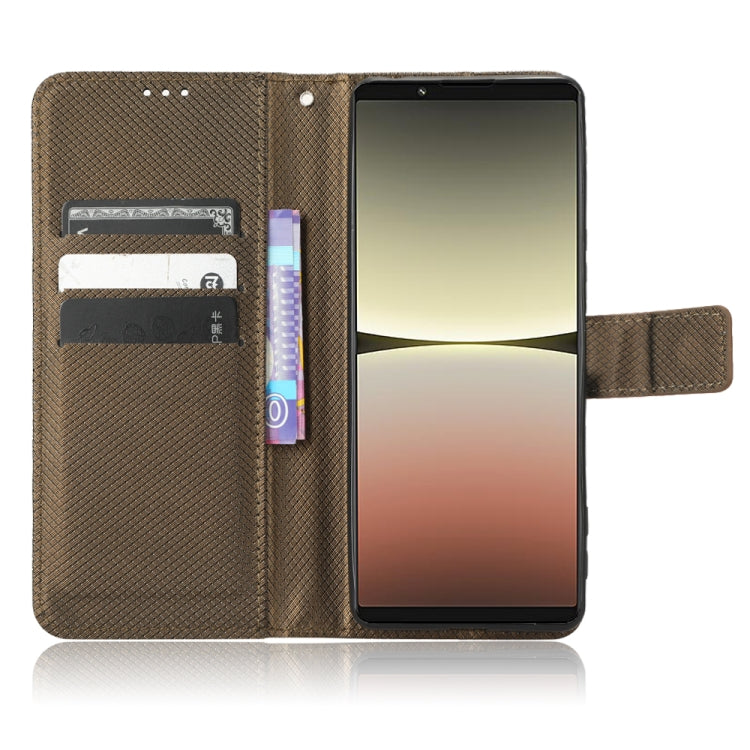 For Sony Xperia 5 IV Diamond Texture Leather Phone Case