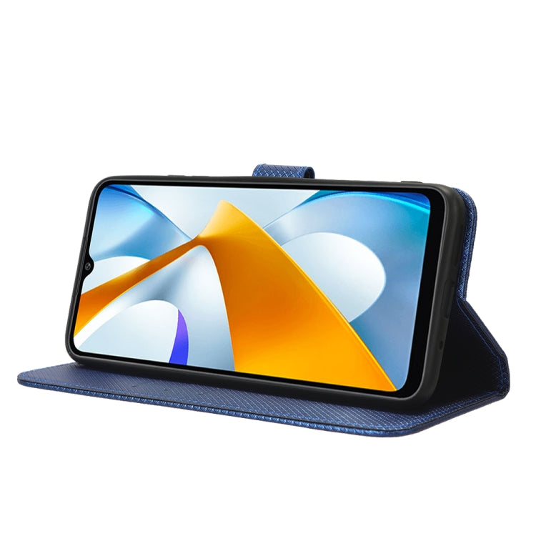 For Xiaomi Poco C40 Diamond Texture Leather Phone Case