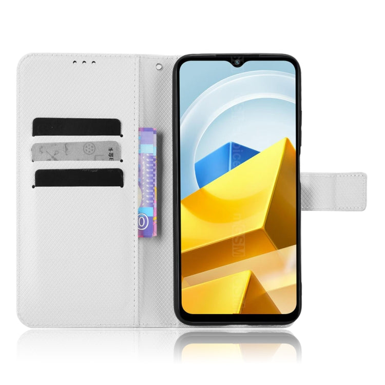 For Xiaomi Poco M5 Diamond Texture Leather Phone Case