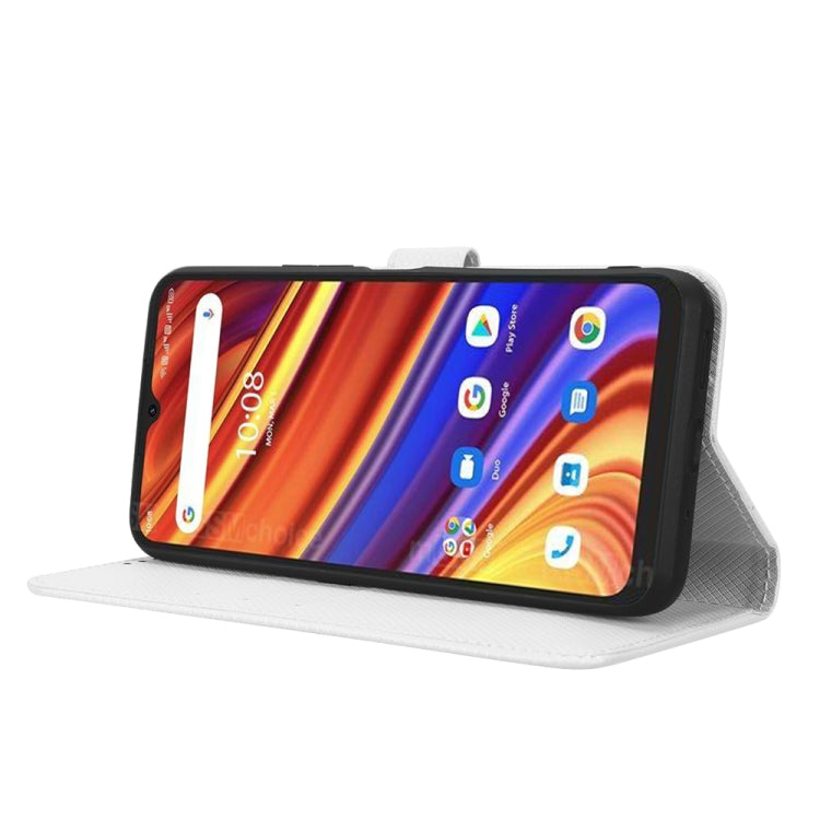 For UMIDIGI Power 7 Max Diamond Texture Leather Phone Case